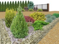 ogród prywatny - okolice Przemysla