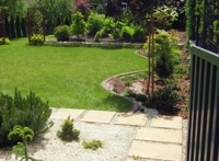 Przemyśl - zieleń naprywatnej posesji